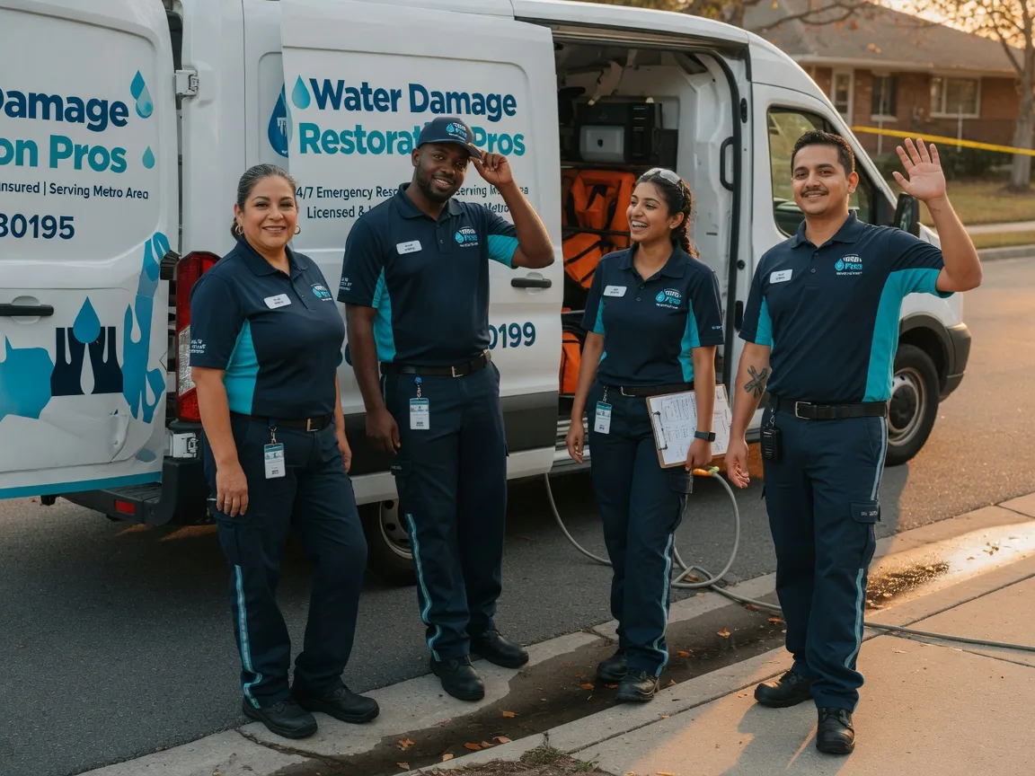 Water Damage Restoration company in Mcqueeney, TX